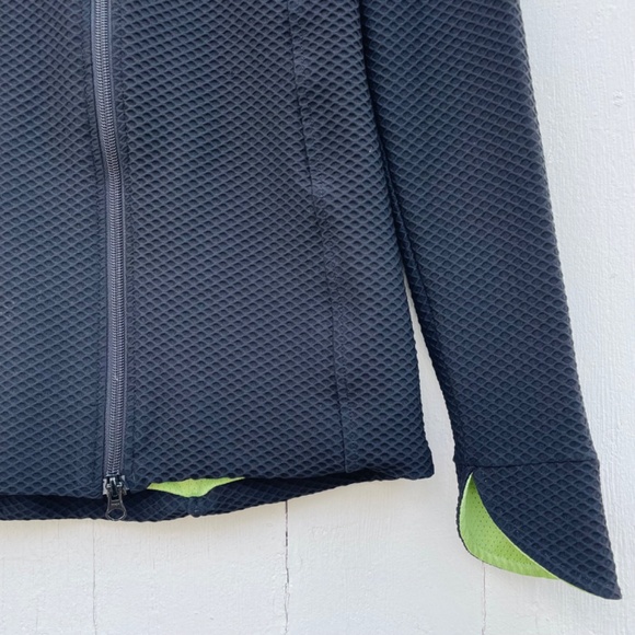 KSL Women’s Cycling Jacket | Size Small | Black with Green Lining - Picture 6 of 8